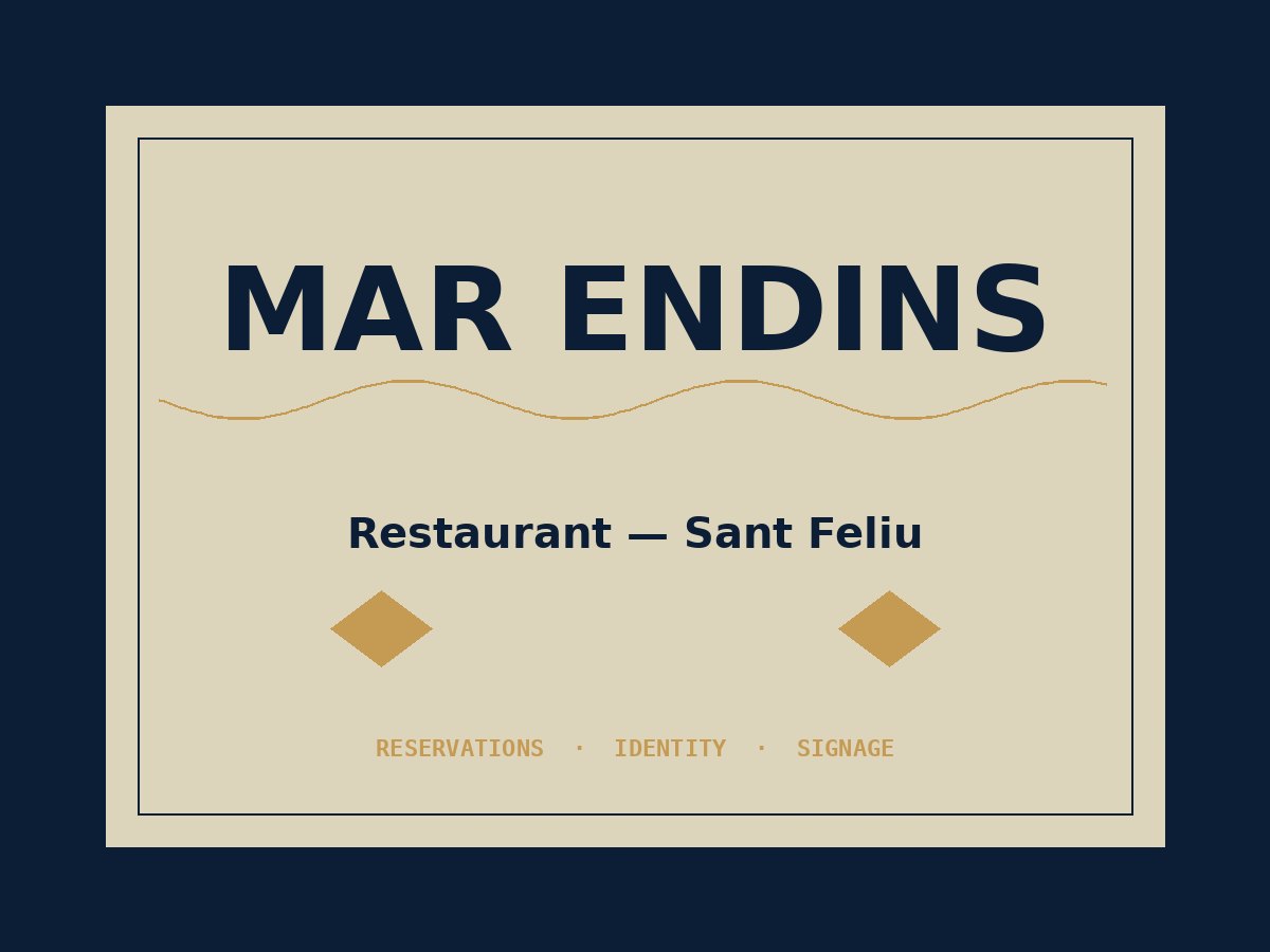 Mar Endins Restaurant